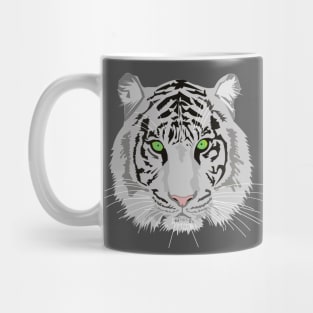 albino tiger Mug